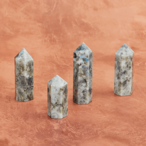 wholesale labradorite crystal towers hand carved
