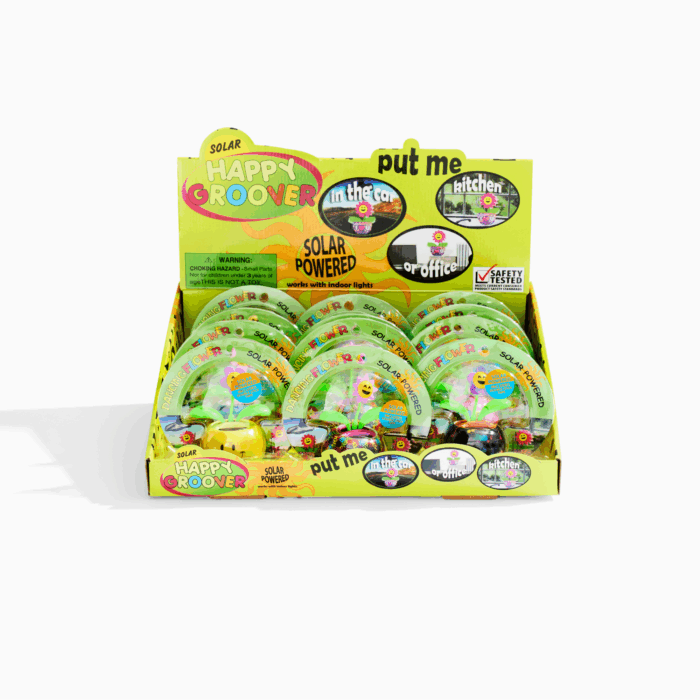 wholesale impulse dancing flowers in display - solar powered