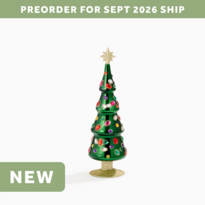 Green Grand Jewel Glass Tree - Small