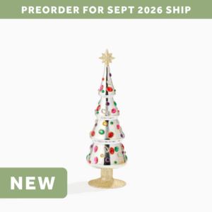 Silver Grand Jewel Glass Tree - Small