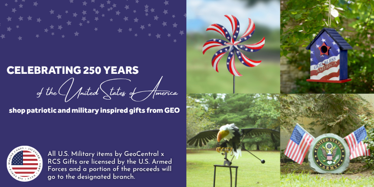 shop wholesale patriotic and military inspired gifts from GEO