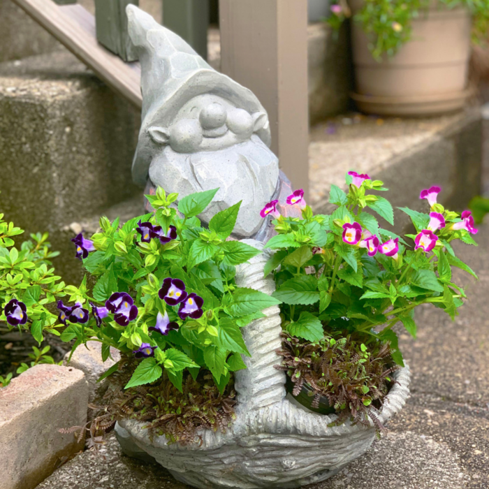 wholesale gnome planter for gardens, patios, and porches