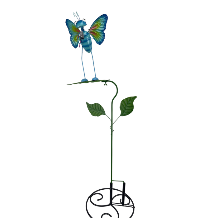 wholesale butterfly garden stake bouncer for gardens